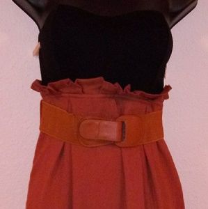 Papaya Sweetheart Dress